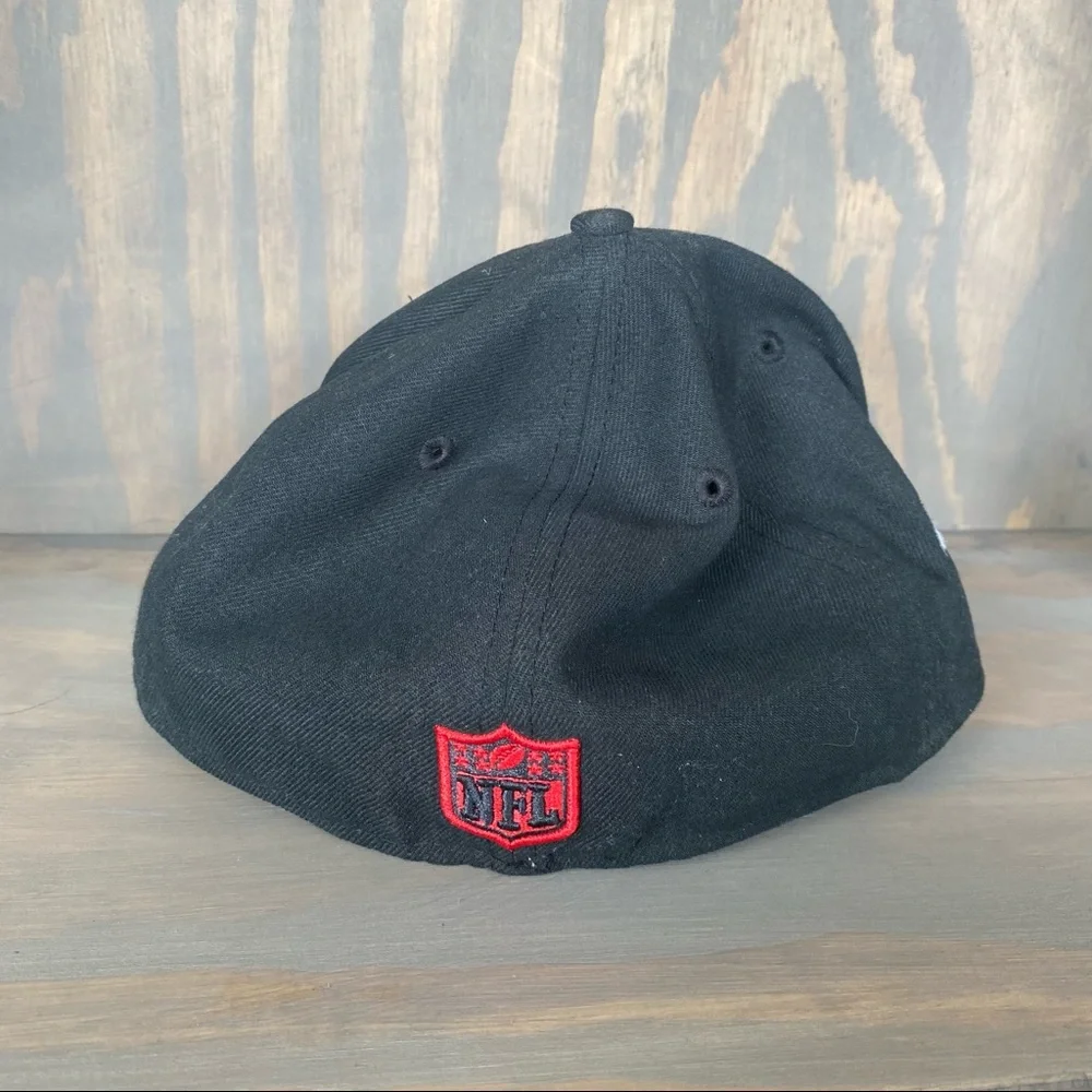 Atlanta Falcons New Era 59Fifty NFL Equipment Fitted Baseball Hat Cap Sz 7 3/8_4